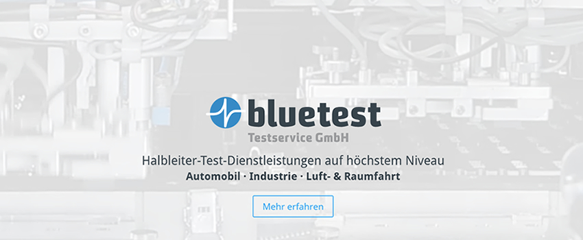 Bluetest Website