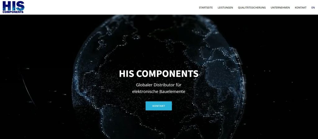 HIS Components Bild Webseite
